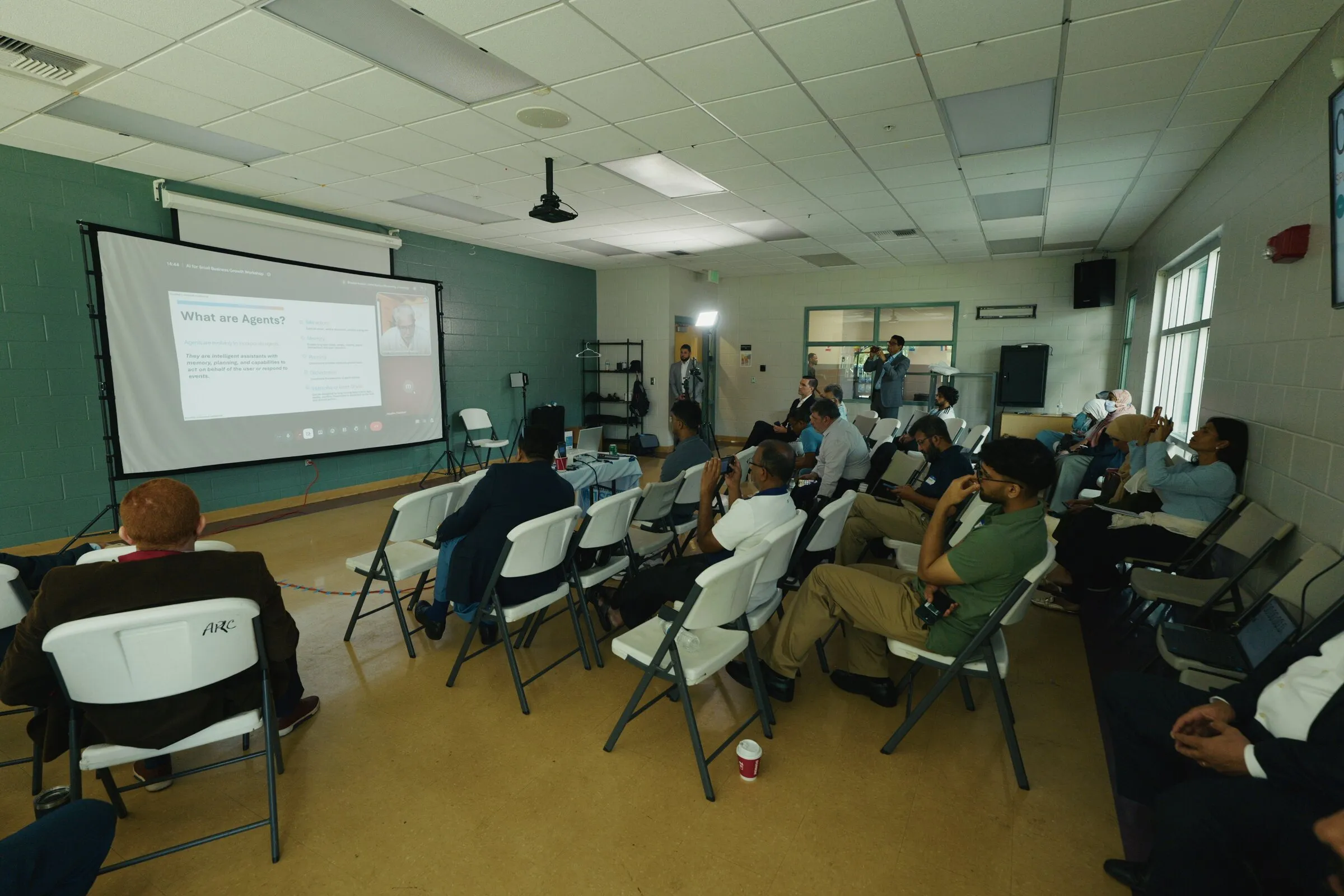 Muslim Chamber of Commerce USA AI workshop photograph 22