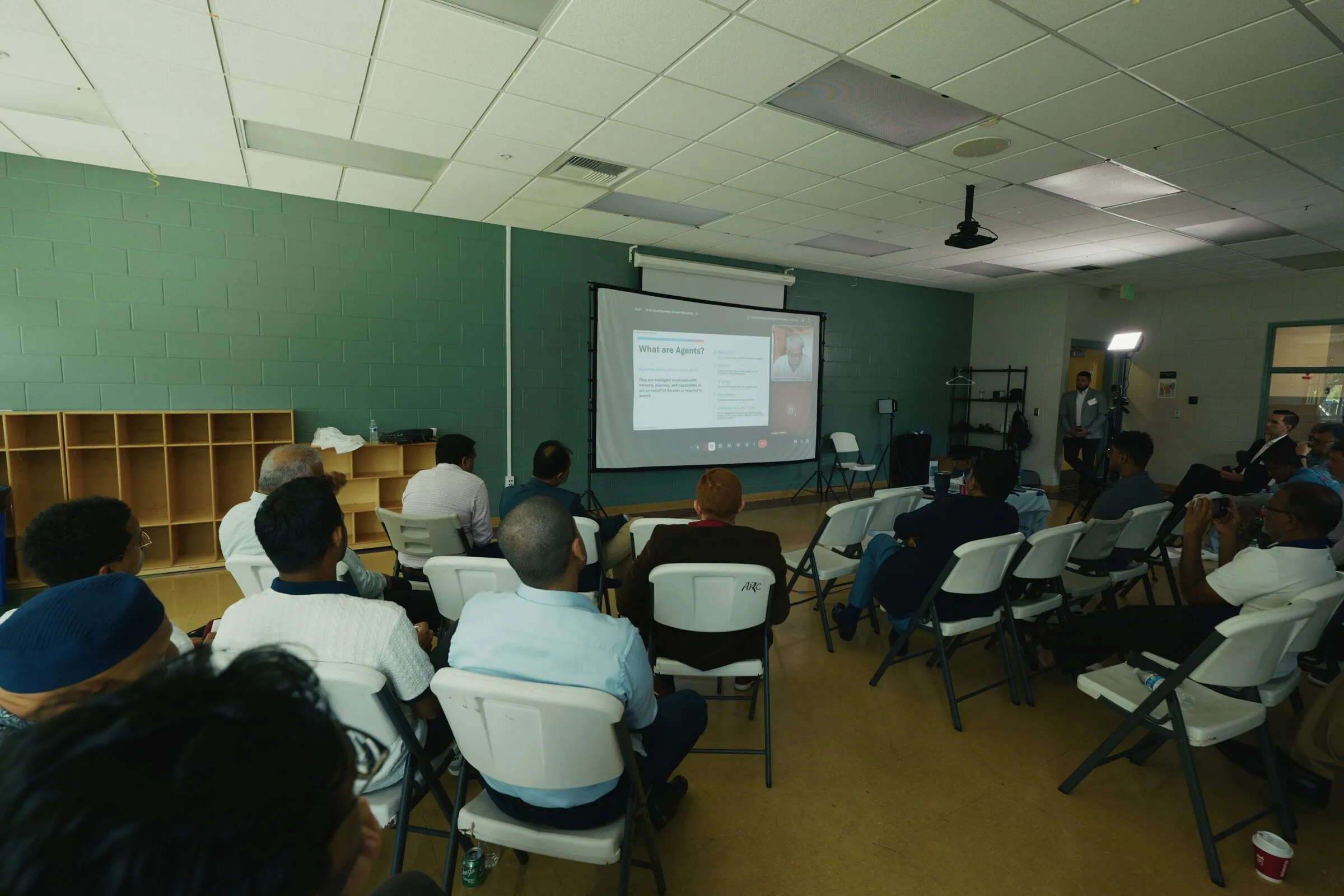 Muslim Chamber of Commerce USA AI workshop photograph 23