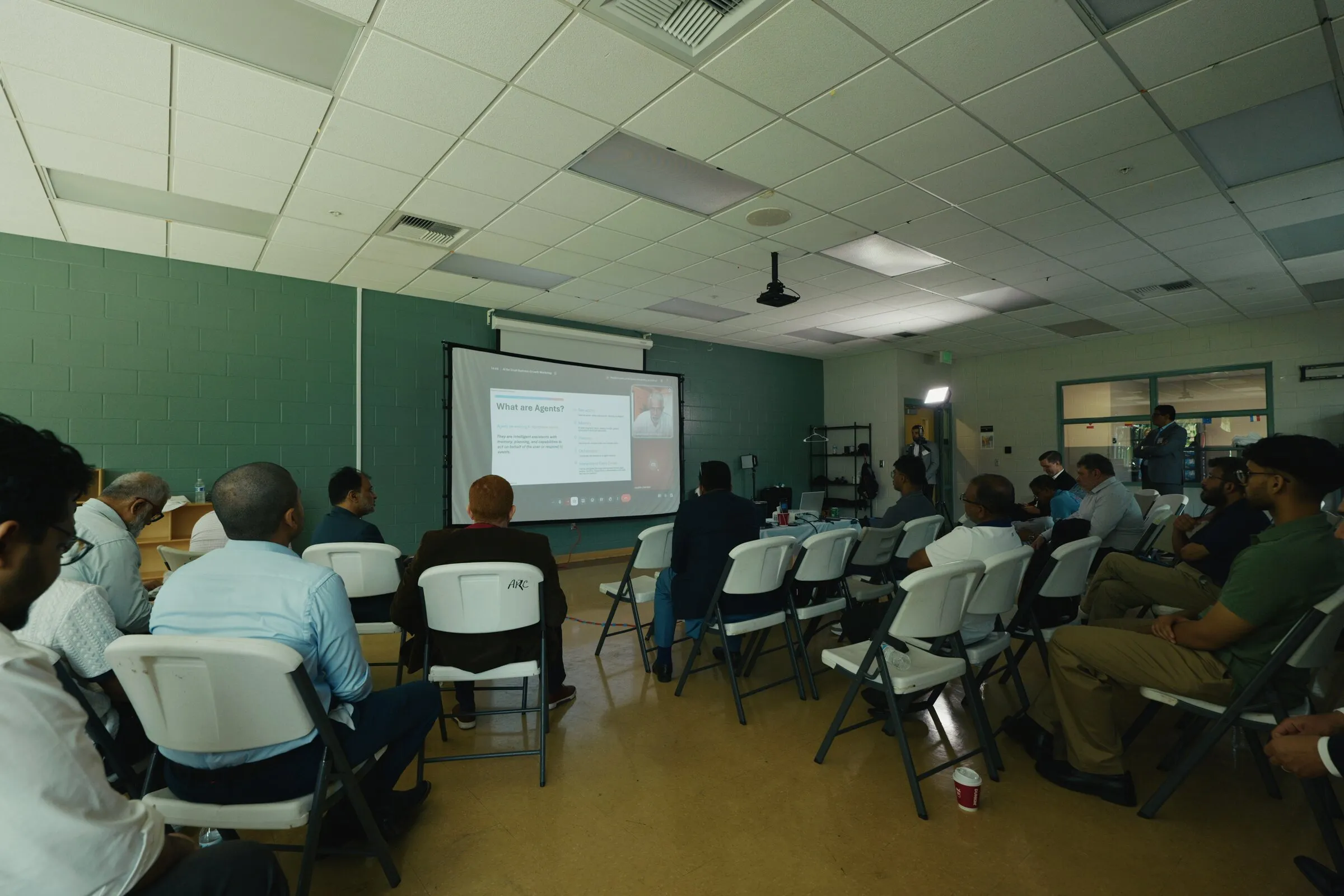 Muslim Chamber of Commerce USA AI workshop photograph 31